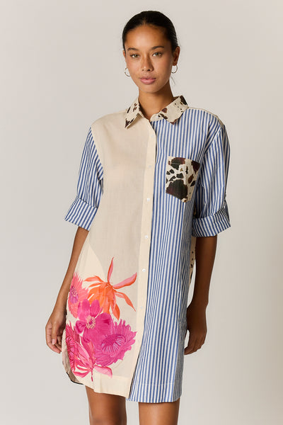 Lula Life - Sylvie Shirtmaker Dress - Multi