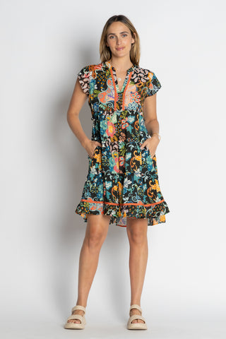 Lula Life - Yara Tiered Dress - Black