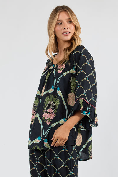 Lula Soul - Beaumont Top - Navy