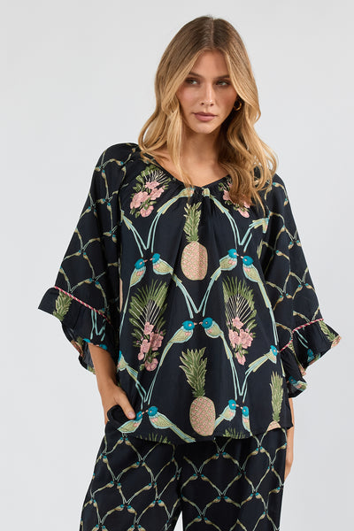Lula Soul - Beaumont Top - Navy
