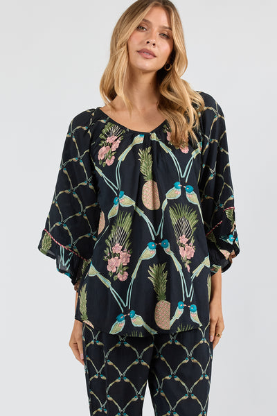 Lula Soul - Beaumont Top - Navy