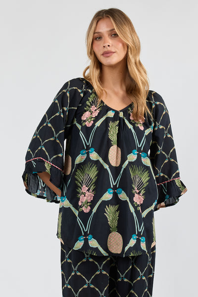 Lula Soul - Beaumont Top - Navy