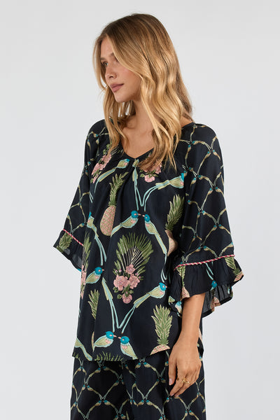 Lula Soul - Beaumont Top - Navy