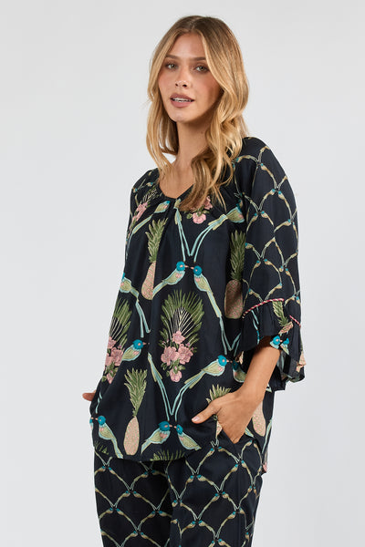 Lula Soul - Beaumont Top - Navy
