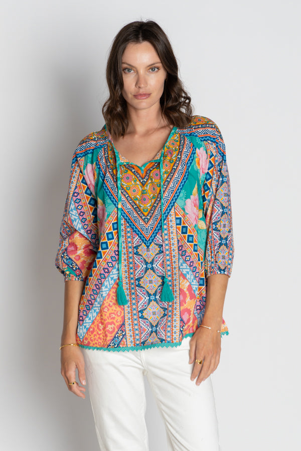 Lula Soul - Danai Top - Lagoon