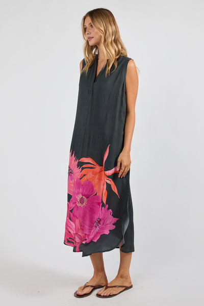 Lula Soul - Hana Sleeveless Maxi Dress - Black PRESALE AUGUST DELIVERY
