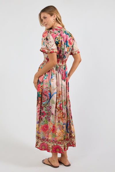 Lula Soul - Jardine Midi Dress - Print