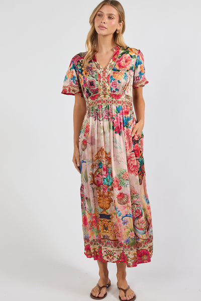 Lula Soul - Jardine Midi Dress - Print