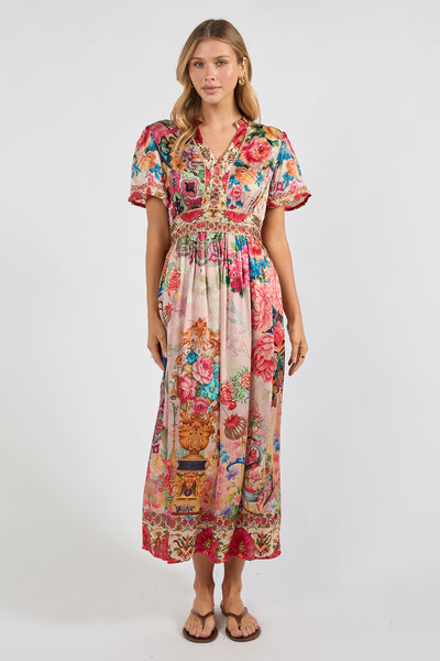 Lula Soul - Jardine Midi Dress - Print