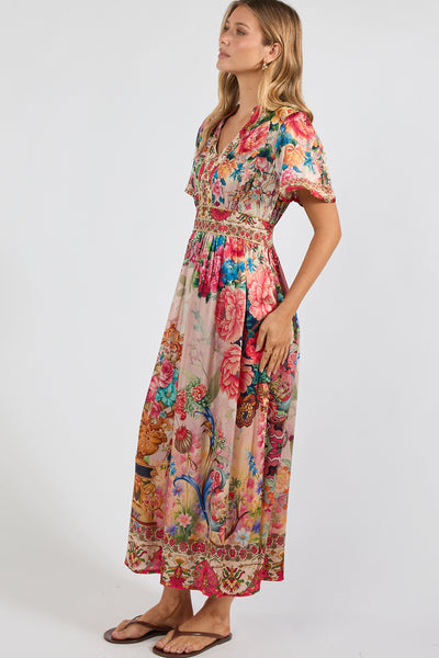 Lula Soul - Jardine Midi Dress - Print