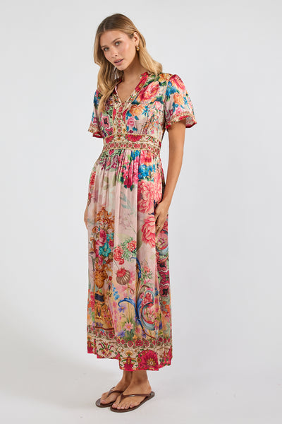 Lula Soul - Jardine Midi Dress - Print