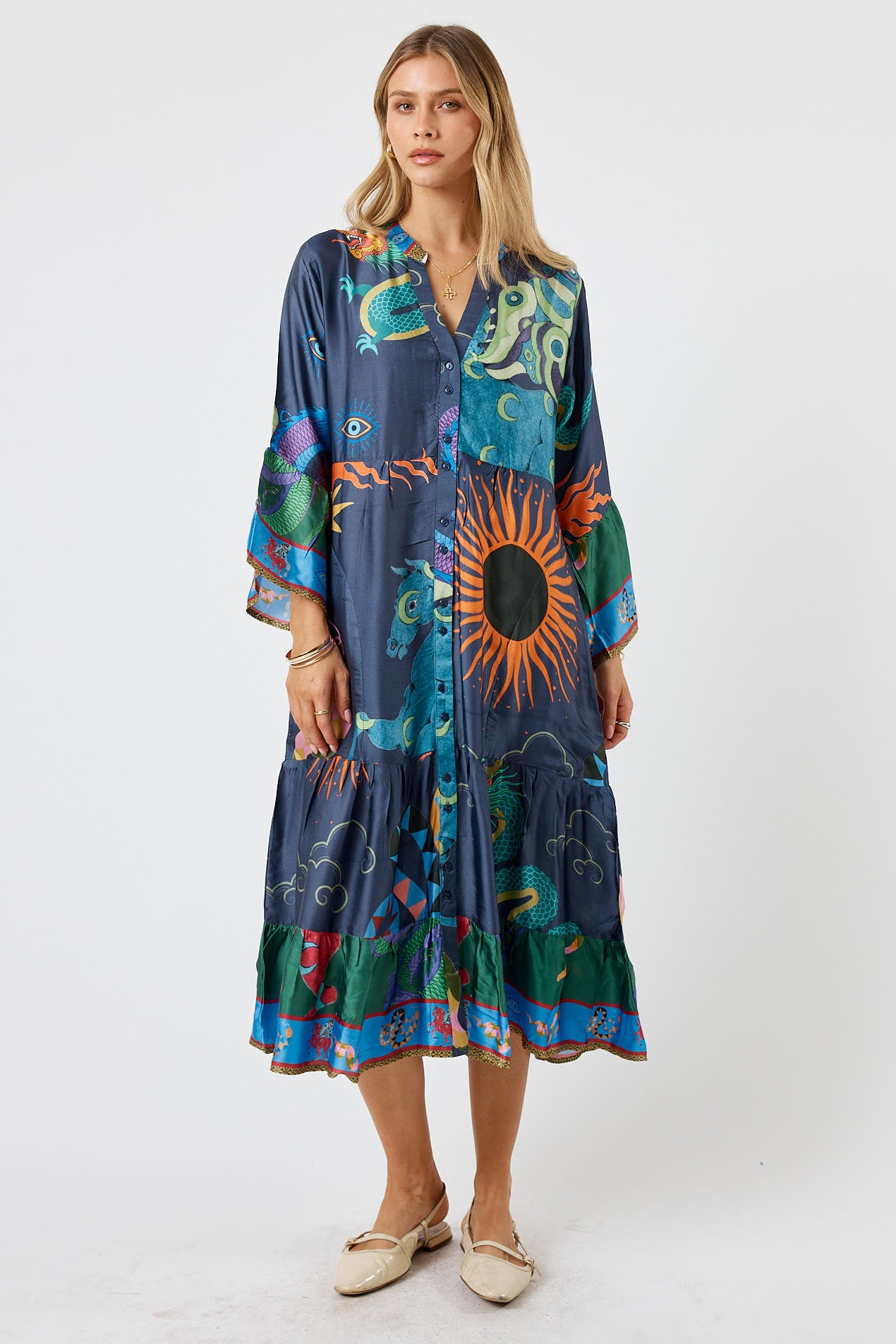 Lula Soul - Cambridge Midi Dress - Berry Shop Now