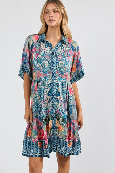Lula Soul - Le Maroma Dress - Indigo PRESALE AUGUST DELIVERY