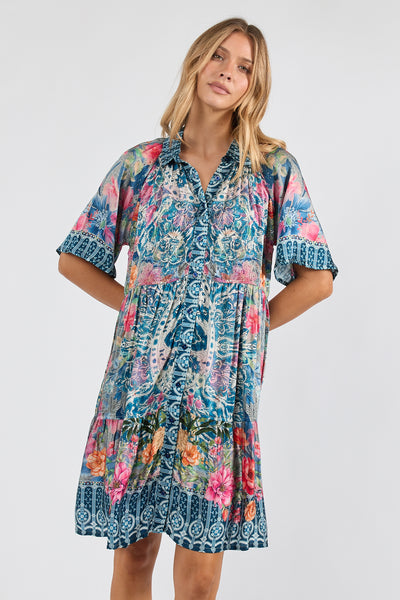 Lula Soul - Le Maroma Dress - Indigo PRESALE AUGUST DELIVERY
