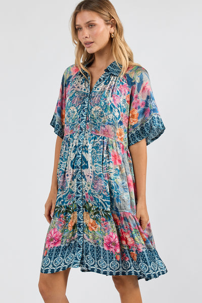 Lula Soul - Le Maroma Dress - Indigo PRESALE AUGUST DELIVERY