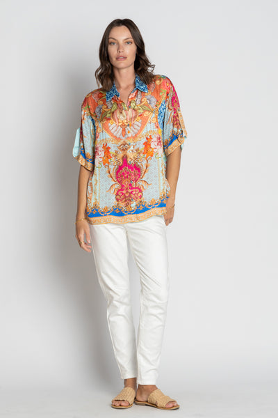 Lula Soul - Le Sereno Shirt - Ocean