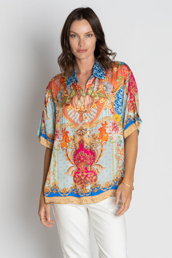 Lula Soul - Le Sereno Shirt - Ocean