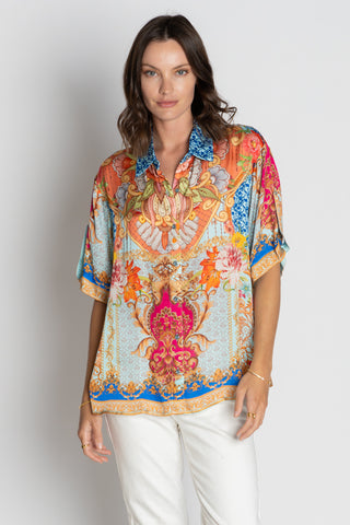 Lula Soul - Le Sereno Shirt - Ocean