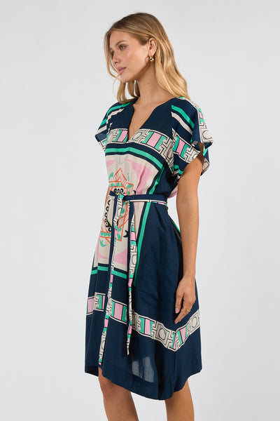Lula Soul - Mayakoba Dress - Navy PRESALE AUGUST DELIVERY
