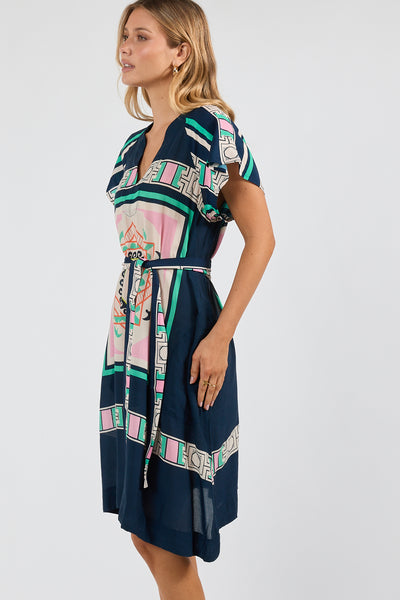 Lula Soul - Mayakoba Dress - Navy PRESALE AUGUST DELIVERY