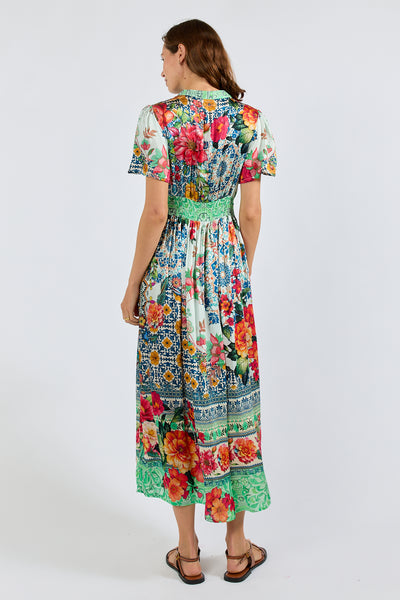 Lula Soul - Miraval Midi Dress - Mint