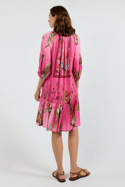 Lula Soul - Sachiko Dress - Fuschia