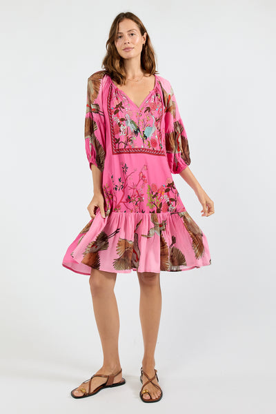Lula Soul - Sachiko Dress - Fuschia