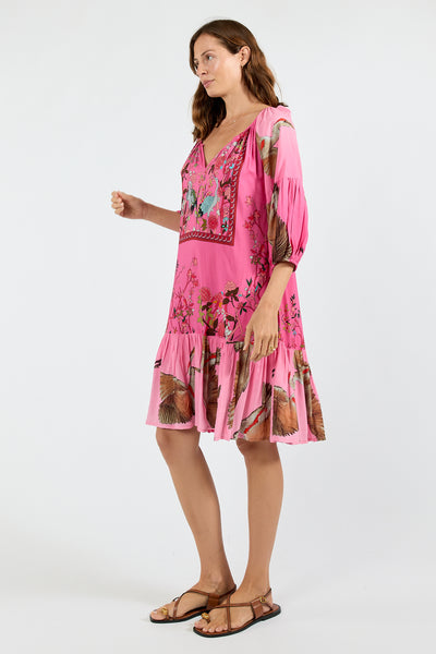 Lula Soul - Sachiko Dress - Fuschia