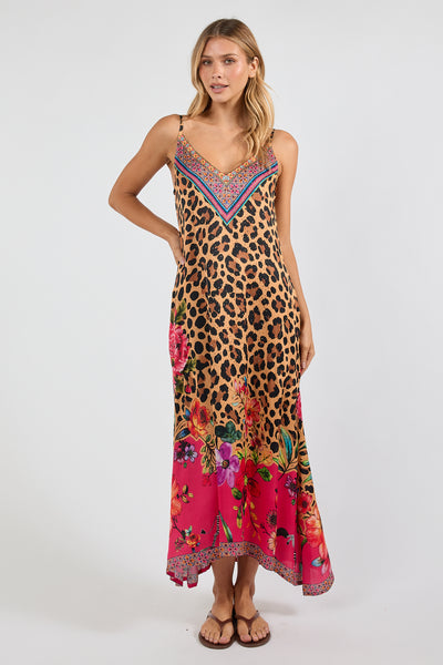 Lula Soul - Safari Bloom Maxi Dress - Print PRESALE AUGUST DELIVERY