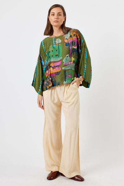 Lula Soul - Surrey Top - Forest