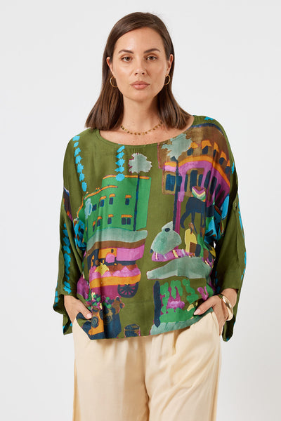 Lula Soul - Surrey Top - Forest