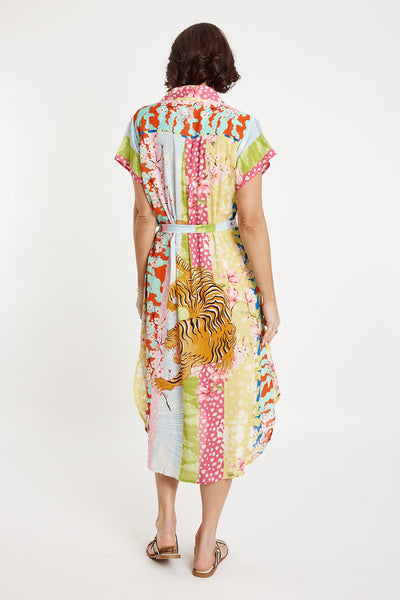 Lula Soul - Montage Shirtmaker Dress - Multi