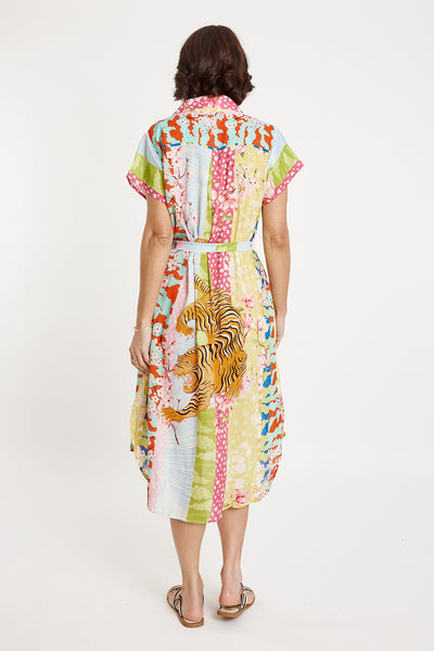Lula Soul - Montage Shirtmaker Dress - Multi