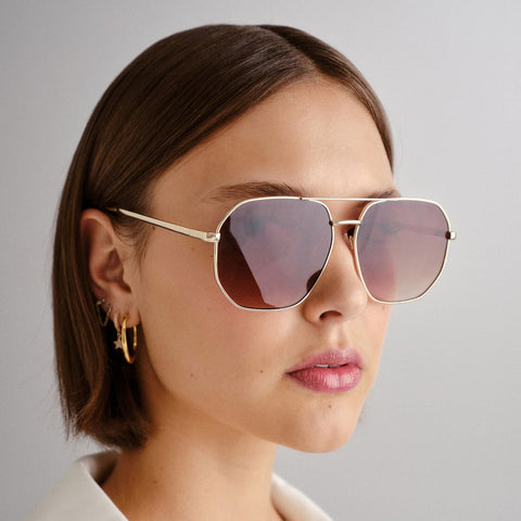 Aire Sunglasses - Corvus - Gold 2442293