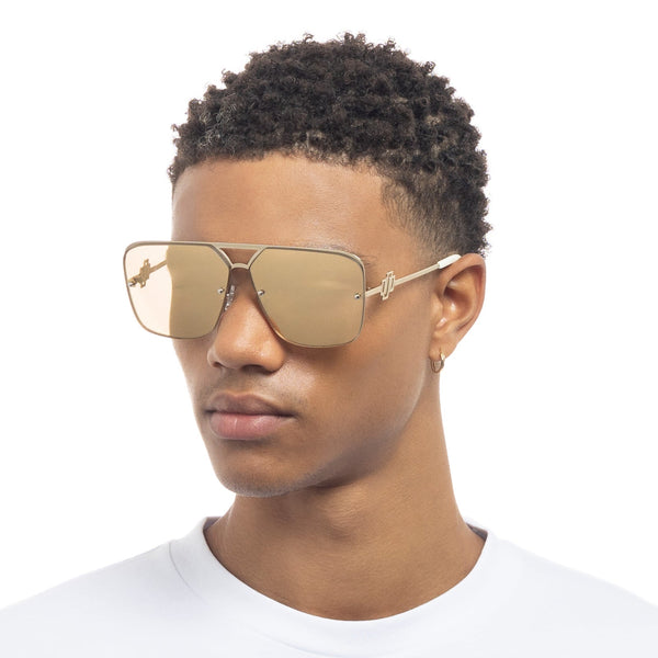 Le Specs Sunglasses - Meyazoic - Gold