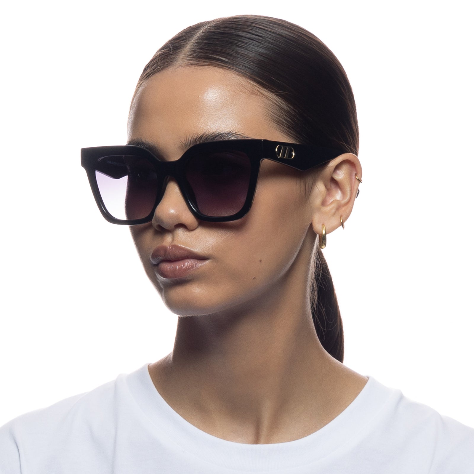 Le Specs Sunglasses - Star Glow - Black Smoke Grad 2352202