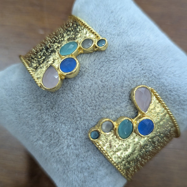 Meshca - Rift Cuff Pebbled Ocean
