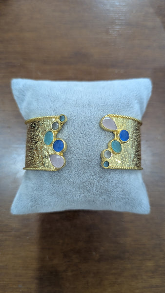 Meshca - Rift Cuff Pebbled Ocean
