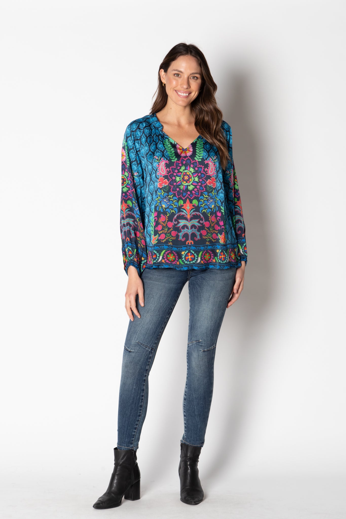 Rubyyaya - Camilla Shirt - Blue