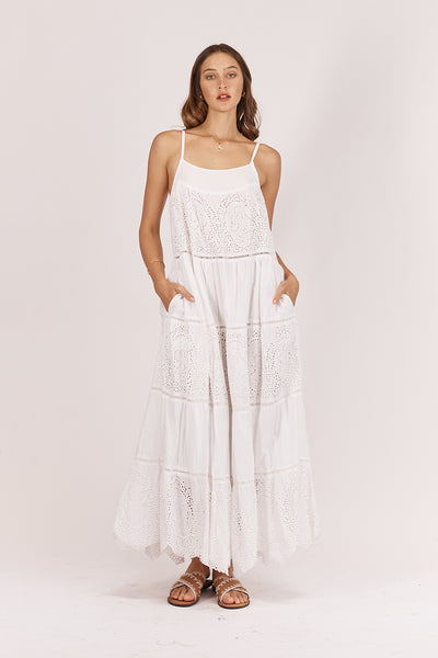 Rubyyaya - Carly Maxi Dress - White