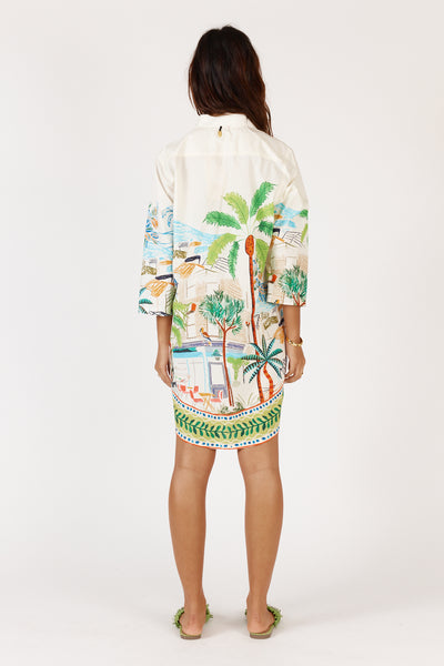 Rubyyaya - Cest La Vie Shirtmaker Dress - White