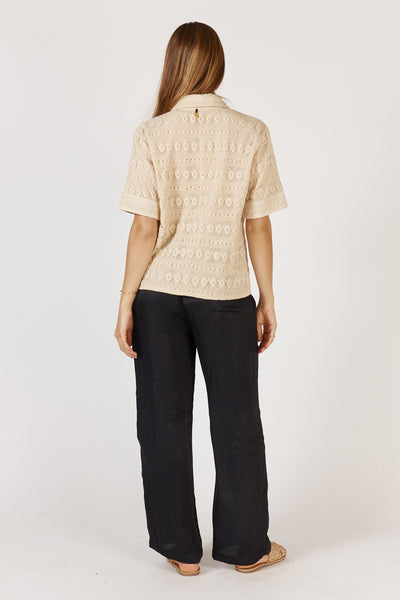 Rubyyaya - Columbus Shirt - Cream FINAL SALE