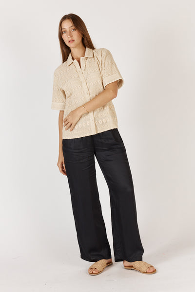 Rubyyaya - Columbus Shirt - Cream FINAL SALE