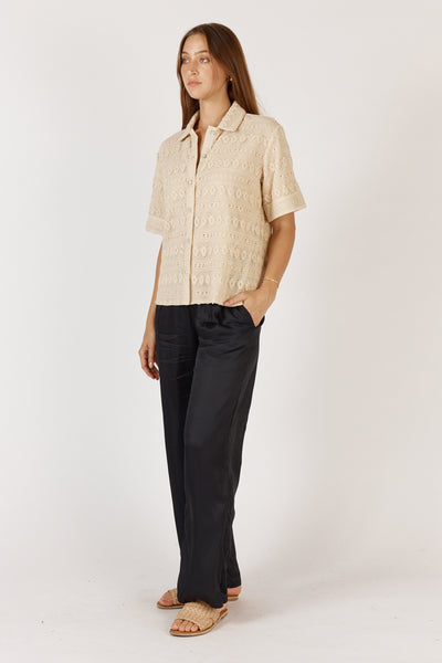 Rubyyaya - Columbus Shirt - Cream FINAL SALE