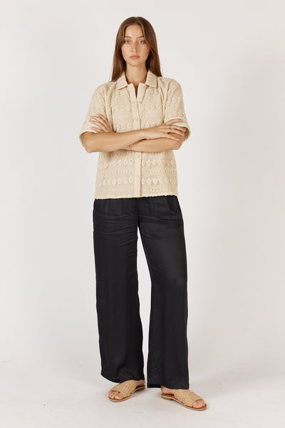 Rubyyaya - Columbus Shirt - Cream FINAL SALE