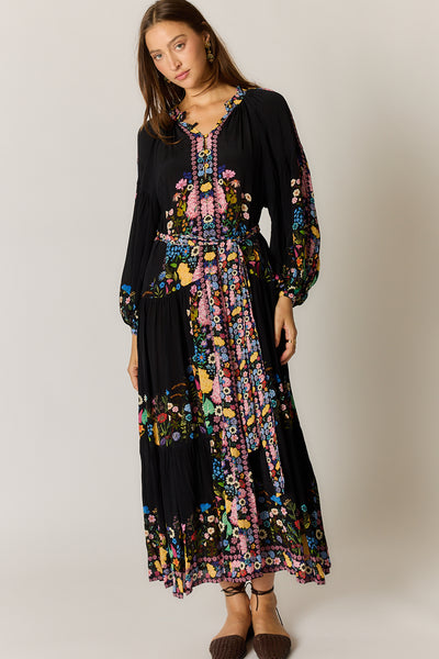 Rubyyaya - Delicia Maxi Dress - Black