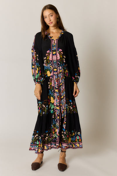Rubyyaya - Delicia Maxi Dress - Black