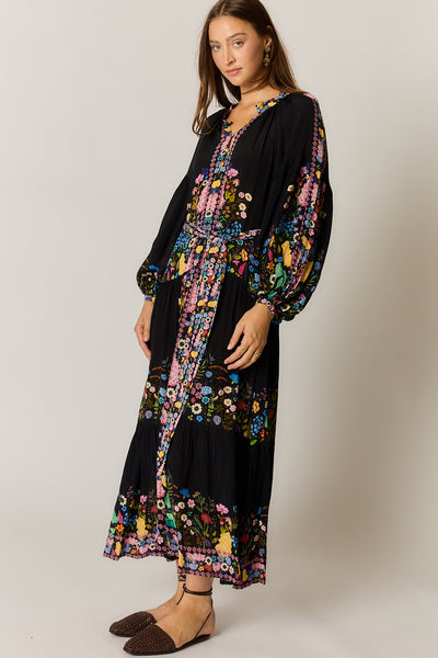 Rubyyaya - Delicia Maxi Dress - Black