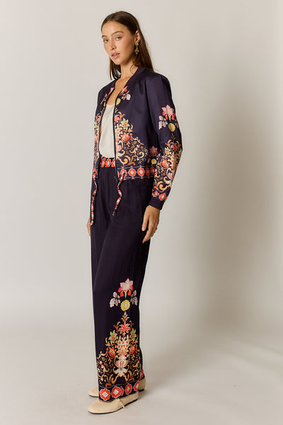 Rubyyaya - Gazte Pant - Burgundy PRESALE JULY DELIVERY