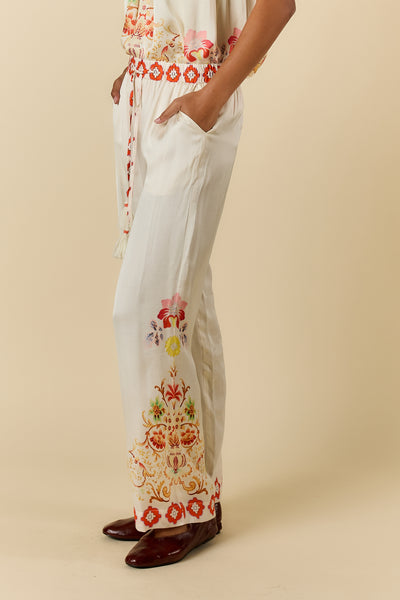 Rubyyaya - Gazte Pant - Cream PRESALE JULY DELIVERY